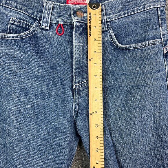 Vintage GAT Los Angeles Y2K Wide Leg Pants Skater Baggy JNCO STYLE size 11 women - Picture 8 of 12